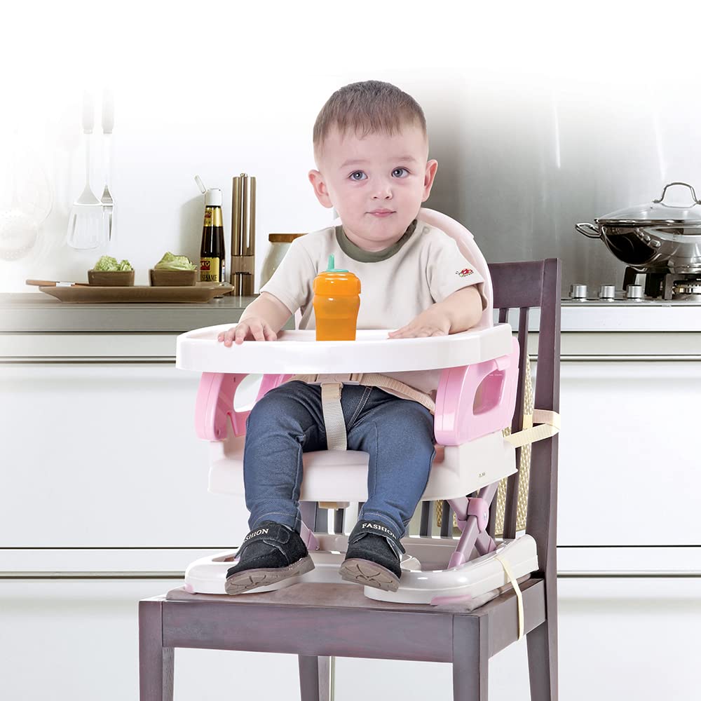 2-in-1 Portable Baby Feeding Chair & Booster Seat