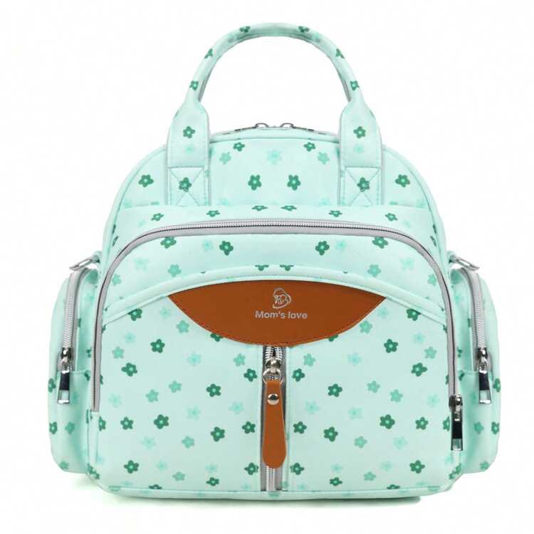 Mom's Love Premium Floral Baby Diaper Backpack