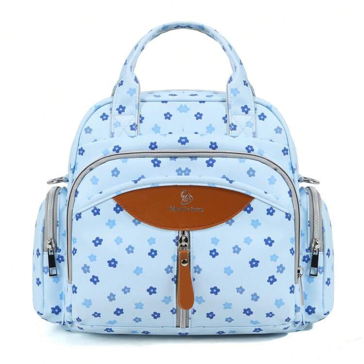 Mom's Love Premium Floral Baby Diaper Backpack