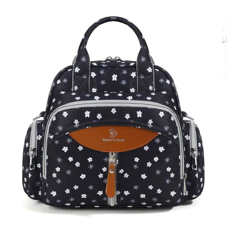 Mom's Love Premium Floral Baby Diaper Backpack