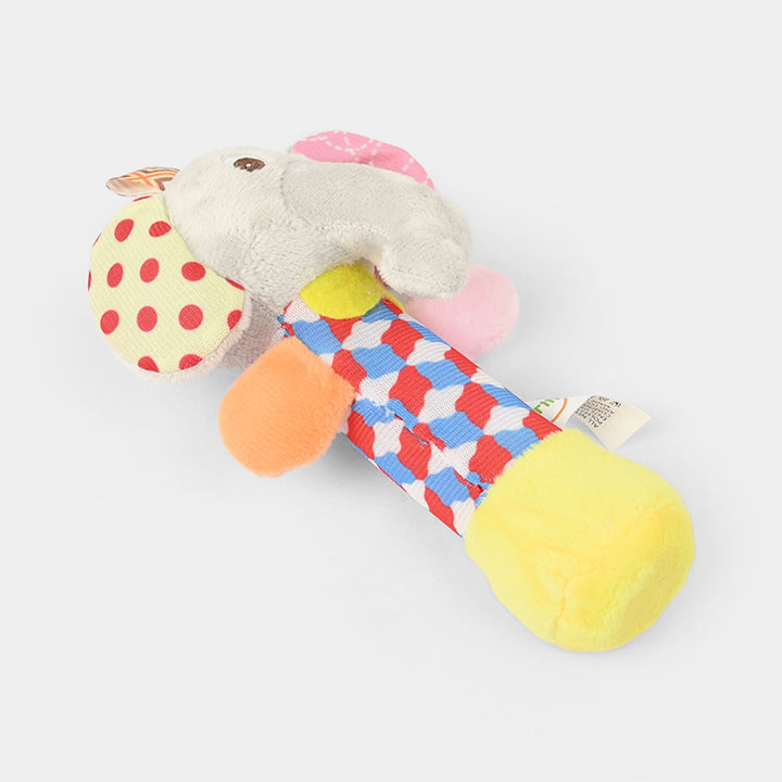 Cute Animal Plush Baby Rattle