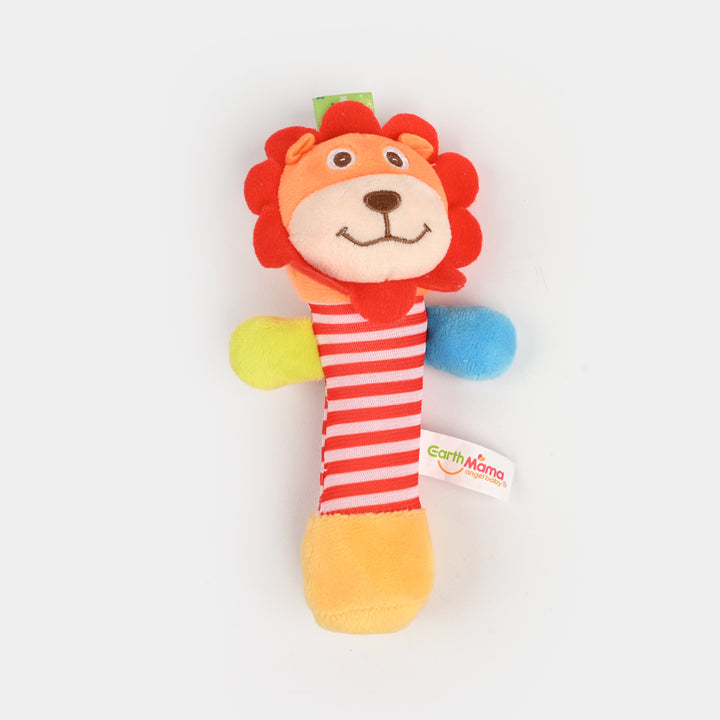 Cute Animal Plush Baby Rattle