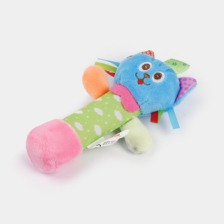 Cute Animal Plush Baby Rattle