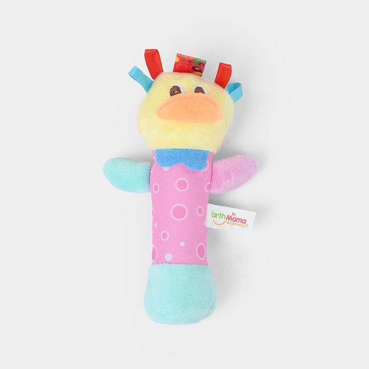 Cute Animal Plush Baby Rattle