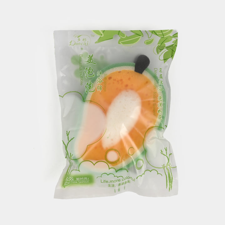 Cute Fruit-Shaped Bath Sponge