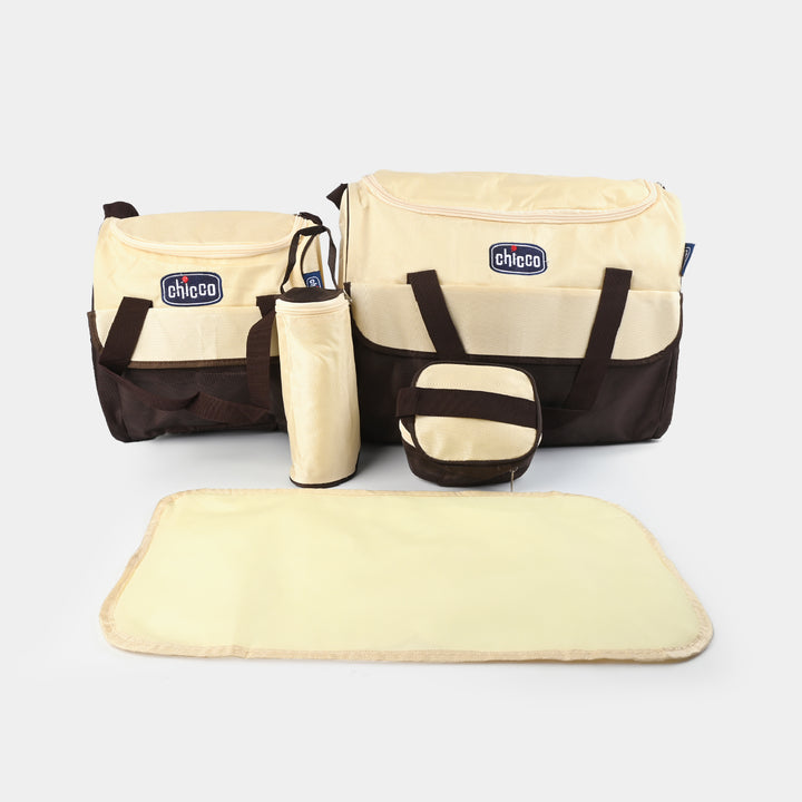 Chicco 5-Piece Multifunctional Baby Diaper Bag Set