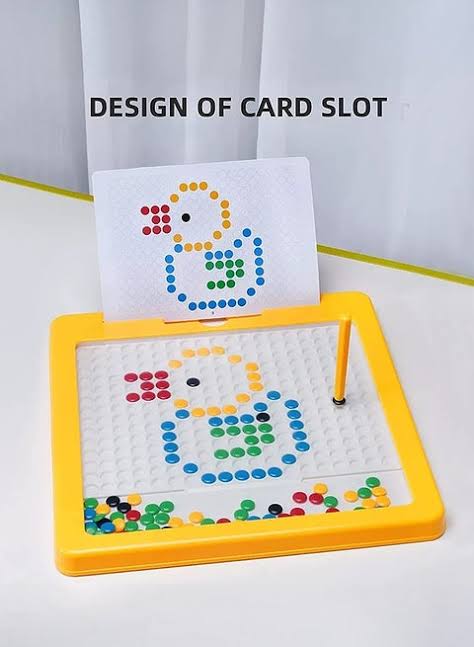 🧩 Kids Creative Mosaic Peg Board