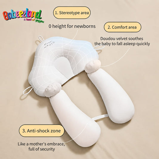 Premium Baby Anti-Roll Sleeping Pillow & Positioner