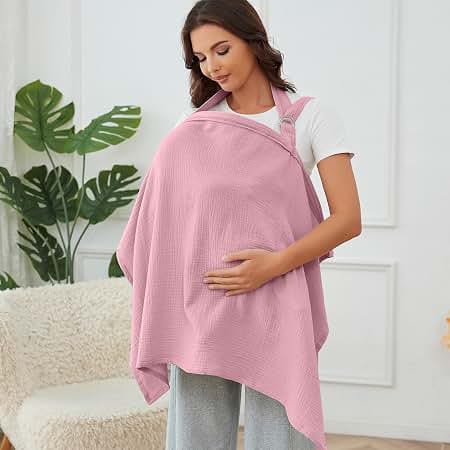 Mommy Comfort Nursing Cover – Soft, Lightweight & Stylish