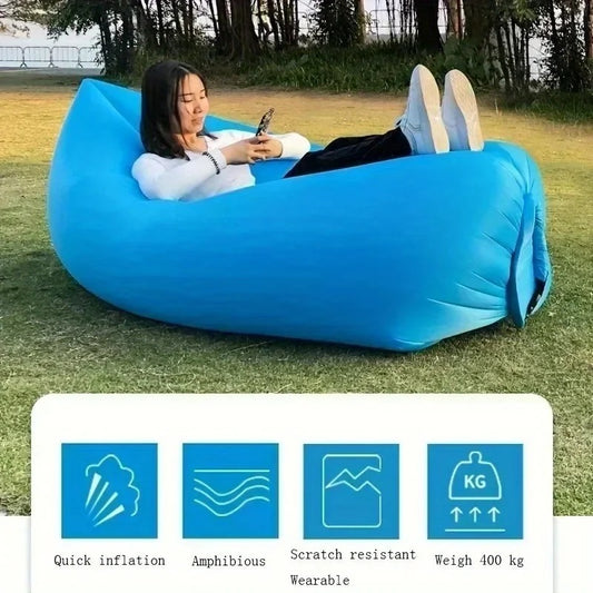 Portable Inflatable Air Lounger Sofa