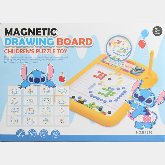 Magnetic Drawing Board & Educational Puzzle Toy